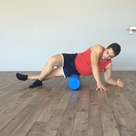 Automasaje Lateral Cadera Con Foam Roller, paso 17