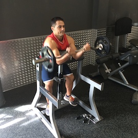 Curl De Biceps Con Barra, paso 9