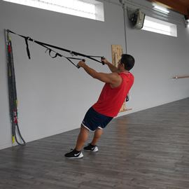 Remo En V Con Trx, paso 4