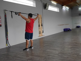 Remo Alterno Alto-Bajo Con Trx, paso 36