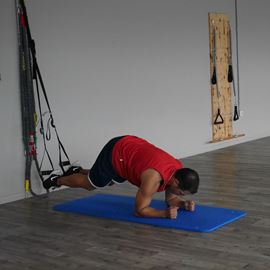 Encogimientos Abdominales Con Trx, paso 4