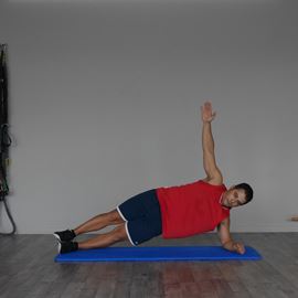 Plancha Lateral Con Rotación De Tronco, paso 2