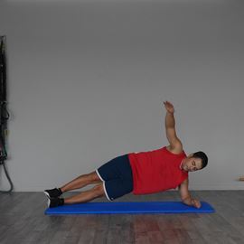Plancha Lateral Con Rotación De Tronco, paso 4