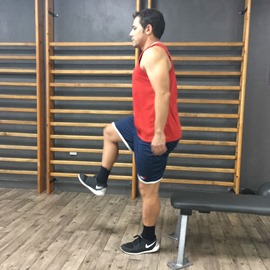Sentadilla A Una Pierna Desde Sentad@, paso 9