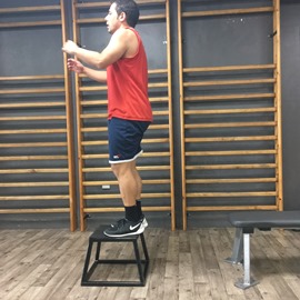 Sentadilla Desde Sentad@ Saltando A Escalón, paso 15