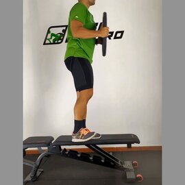 Pistol Squat, paso 14