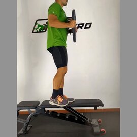 Pistol Squat, paso 1