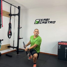 Lunge Hacia Atrás Cruzado Continuo, paso 7