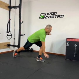 Activación Core Con Rotación Torácica, paso 4