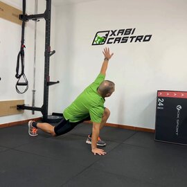 Activación Core Con Rotación Torácica, paso 6