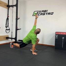 Activación Core Con Rotación Torácica, paso 9