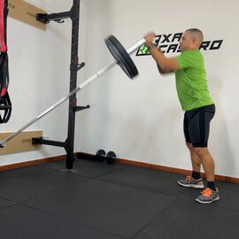 Sentadilla Con Landmine Un Brazo, paso 22