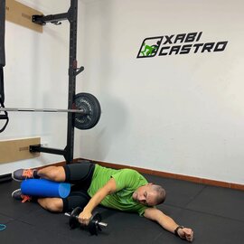 Abanico Brazo Tumbado Lateral, paso 32
