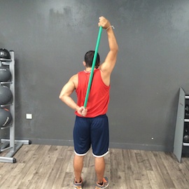 Rotación Interna+Extensión Hombro Asistida, paso 5