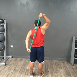 Rotación Interna+Extensión Hombro Asistida, paso 6