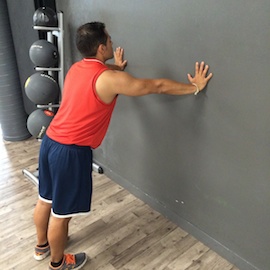 Plancha Pectoral Contra Pared, paso 8