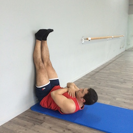 Flexión Tronco Con Estiramiento Cadena Posterior, paso 4