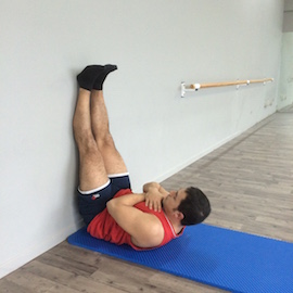 Flexión Tronco Con Estiramiento Cadena Posterior, paso 5