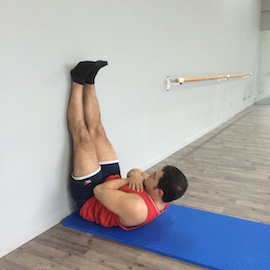 Flexión Tronco Con Estiramiento Cadena Posterior, paso 6