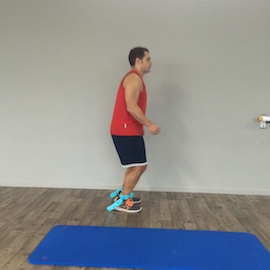 Salto-Zancada Con Gomas, paso 3