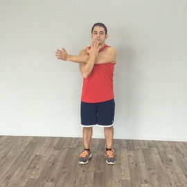 Estiramiento  Posterior Del Hombro, paso 7