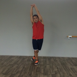 Estiramiento  Lateral Del Tronco, paso 8