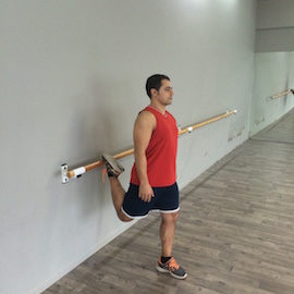 Estiramiento Recto Anterior Cuádriceps, paso 7