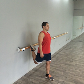 Estiramiento Recto Anterior Cuádriceps, paso 9