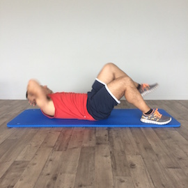 Oblícuos Codo-Rodilla Decúbito Supino, paso 11